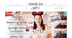 Desktop Screenshot of mindyjoymedia.com