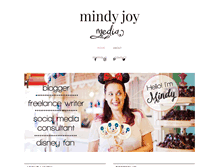 Tablet Screenshot of mindyjoymedia.com